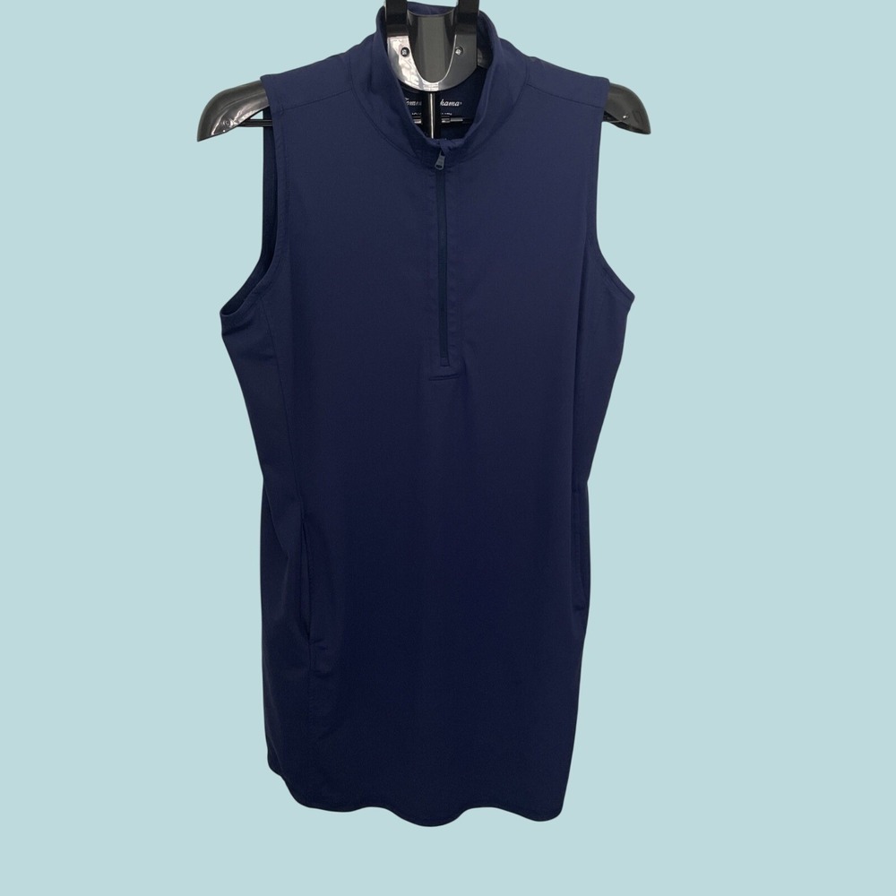 Tommy Bahama Island Zone Ladies Blue Size  L Dress